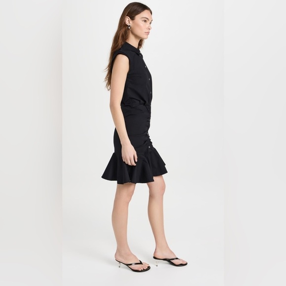 Veronica Beard gathered shirt dress. , sz : 6 - Picture 4 of 14